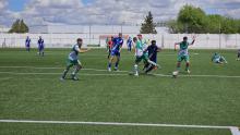 Acción del penalti sobre Yúber