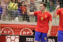 Amistoso España-Paraguay en el pabellón 'Manzanares Arena'