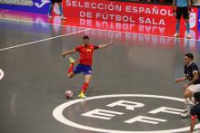 Amistoso España-Paraguay en el pabellón 'Manzanares Arena'