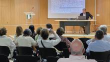 Asistentes a la conferencia
