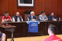 Recepción en el Ayuntamiento al Quesos El Hidalgo Manzanares FS 2023-24