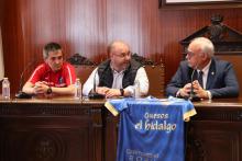 Recepción en el Ayuntamiento al Quesos El Hidalgo Manzanares FS 2023-24