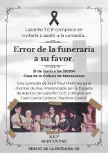 Error de la funeraria a su favor