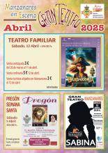 Programación cultural en el Gran Teatro (abril 2025) 