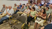 Presentación del libro en la sede de la peña Sánchez Mejías
