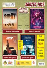 Cine de verano agosto 2025