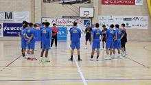 Los Hispanos Junior antes del último entrenamiento en la concentración de Manzanares previa al Mundial Los Hispanos Junior antes del último entrenamiento en la concentración de Manzanares previa al Mundial