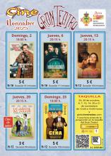 Programación Cine Noviembre  Programación Cine Noviembre