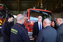Visita al Parque de Bomberos de Manzanares