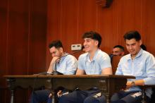 Recepción al Manzanares FS en el Ayuntamiento antes de la Copa de España 2026