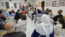 Vista de la mesa redonda