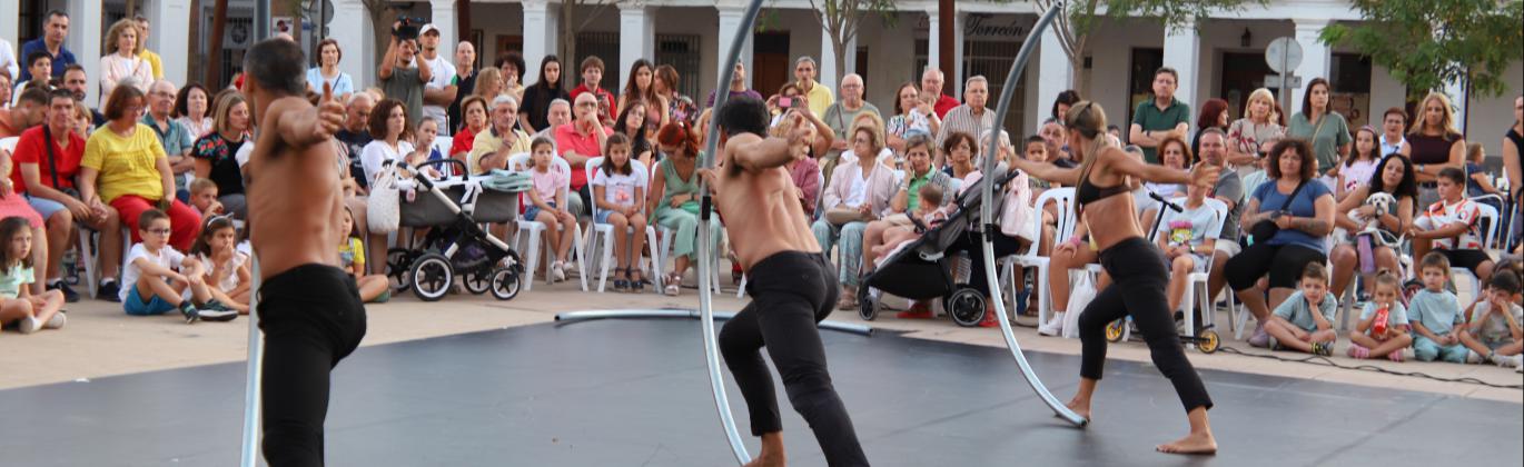 Indala en la plaza de la Constitución
