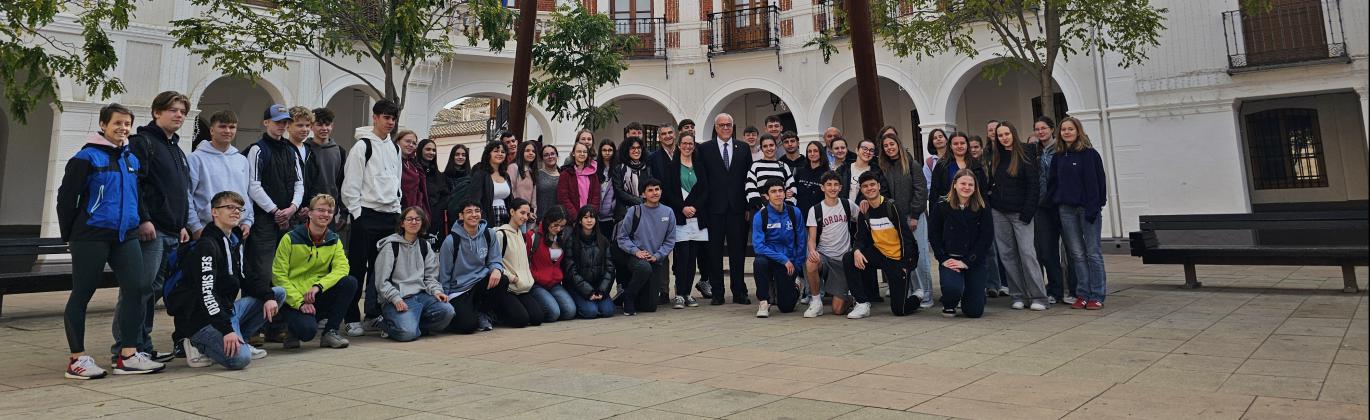 VISITA ALUMNOS ALEMANES AZUER