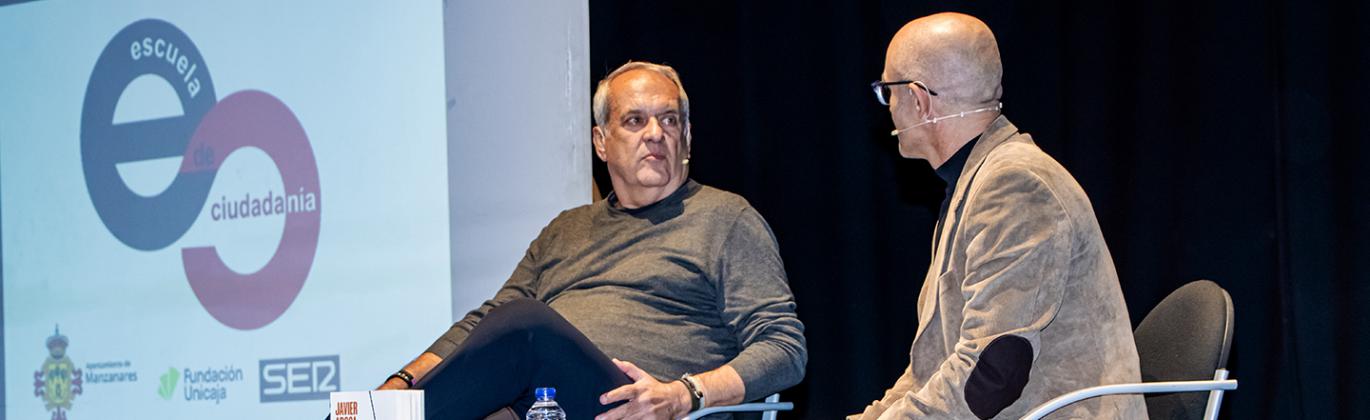 Javier Aroca en la Escuela de Ciudadanía