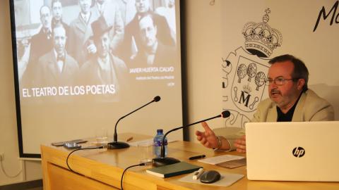 Embedded thumbnail for Conferencia &#039;El teatro de los poetas&#039; de Javier Huerta (III &#039;Encuentros en torno al 27&#039;)