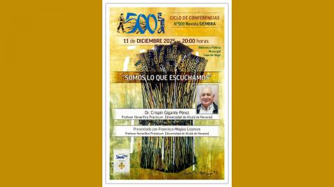 Embedded thumbnail for Conferencia 'Somos lo que escuchamos'  de Crispín Gigante