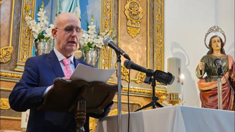 Embedded thumbnail for Pregón de las fiestas en honor a la Virgen de la Paz 2026