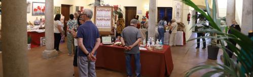 Inauguración exposición manualidades, corte y confección y cosmética natural UP (fin de curso 2025-26)