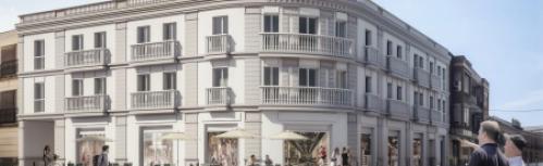 Proyecto del nuevo edificio a construir en el solar del casino