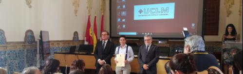 Samuel de la Torre recibió el reconocimiento en Toledo