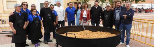 Migas en el barrio Nuevo Manzanares