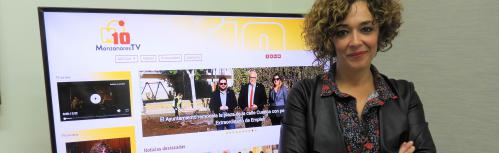 Beatriz Labián presenta el nuevo portal Manzananares10TV