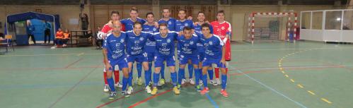 Equipo del Manzanares FS que venció al Valdepeñas