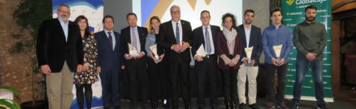 Ganadores y autoridades