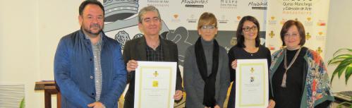 Ganadores y autoridades