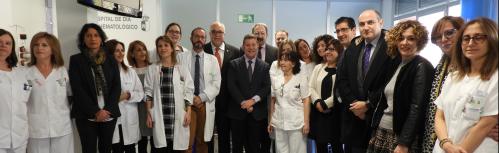 El presidente Emiliano García Page visita el hospital Virgen de Altagracia de Manzanares