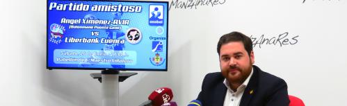 Presentación del partido de ASOBAL a celebrar en Manzanares
