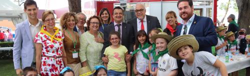 Los menores de la Escuela de Verano de la UP se divierten en Fercam