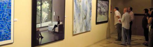 Exposición del certamen de pintura en su edición de 2017
