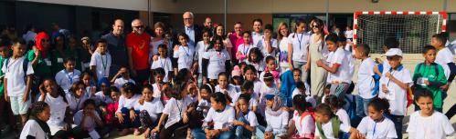 Manzanares vuelve a convertirse en el punto de acogida de los menores de 'Vacaciones en paz'