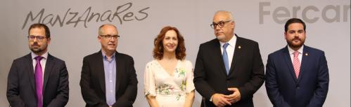 Autoridades en la inauguración de Fercam 2019