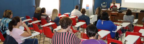 Asistentes al curso de PRL para personal de limpieza