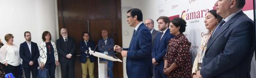 Caballero pide unidad y una única voz para lograr las comunicaciones que nuestra potencialidad geográfica nos permite