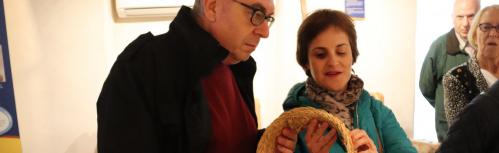 Visita de la ONCE al Museo del Queso Manchego y cata a ciegas