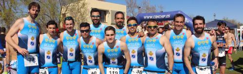 Equipo del Club de Triatlón Manzanares