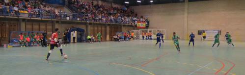 Imagen del último partido de Copa del Rey en Manzanares ante el Osasuna en 2017