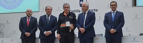 Medalla a Miguel Ángel Rodríguez (Protección Civil de Manzanares)