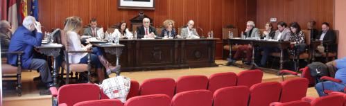 Momento del pleno del lunes 16 de diciembre de 2019
