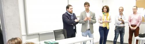 Palacios y Camacho clausuraron el taller de empleo