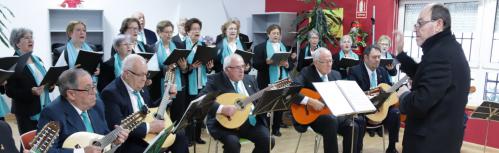 Recital de villancicos del coro y rondalla del Centro de Mayores