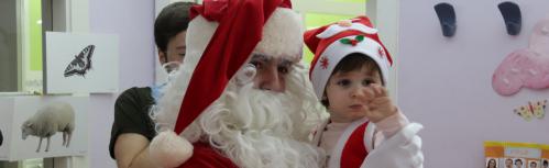 Visita de Papá Noel al CAI