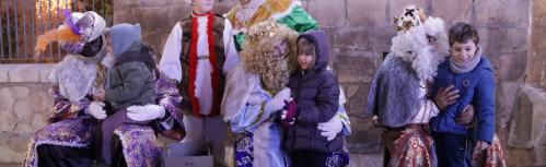 Entrega de cartas a los Reyes Magos