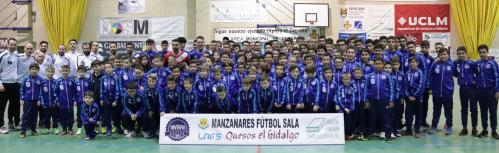 Presentación de las escuelas deportivas de fútbol sala