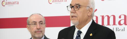 Nieva ha realizado el anuncio en la Cámara de Comercio de Ciudad Real