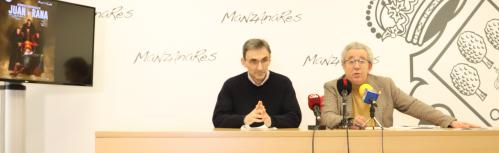 Manuel Alises y Candi Sevilla presentaron la programación cultural de primavera
