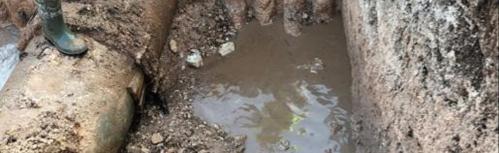 Brida deteriorada que se reparará en la noche del miércoles al jueves